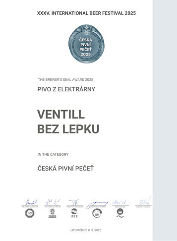 PIVOVAR PIVO Z ELEKTRÁRNY